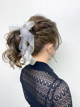 オアシス ガーデン 中山店(Oasis GaRDEN) イベントにおススメ！ゆるふわポニーテール