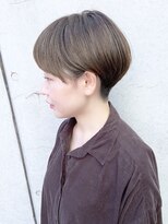 モリオフロムロンドン 松戸店(Morio from London)&nbsp;【松戸　ムラマツ】カーキグレー大人かわいいショートボブ