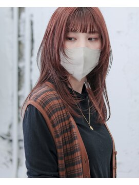 ノード(NODO) 【顔まわりレイヤー】ミディアムウルフ♪