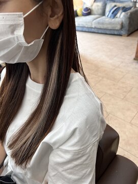 ラブリッシュ(LOVERICHE) インナーハイライト風　シールエクステ　【延山styling】