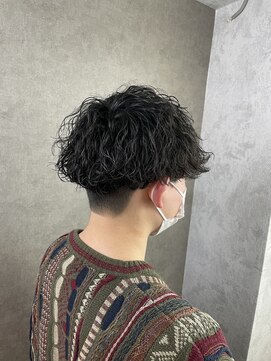 ホームボーイ(HOME BOY) 波巻きスパイラルパーマ マッシュ