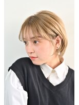 アーツリタ 町田(arts lita) 透明感あるハイトーンカラー、ショート♪