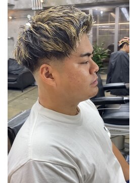 ロンドガルマン 名古屋(Lond GULLMAN) 【Lond GULLMANHide】MEN'S HAIR/ハイライト/ショート