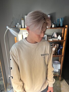 ポノ(po_no) メンズホワイトカラー