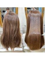 カシュカシュ(cache cache)&nbsp;酸性ストレート　縮毛矯正　用賀