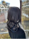 ◇イヤリングカラー◇ブルー×グレージュ【北川】