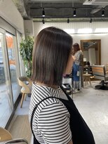 アドア 横浜(ADORE)&nbsp;【ADORE横浜】グレージュ×切りっぱなしボブ