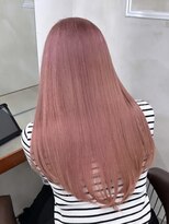 ニコ トウキョウ 渋谷(nico TOKYO)&nbsp;ピンクベージュ/髪質改善/ダブルカラー/ケアブリーチ/10代20代