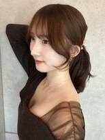 ルームバイシー 新宿(Loom. by Sea)&nbsp;韓国風前髪×レイヤーカット【髪質改善/新宿/レイヤーカット】