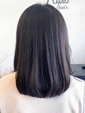 レポヘアー(Repos hair) 20代30代40代大人可愛い髪質改善カラーショコラアッシュ透明感