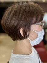 ヘアークリアー 春日部&nbsp;大人可愛いミセスショートスタイル/流れる顔周り/30代40代50代