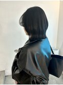 酸性ストレート レイヤーボブ 顔周り 髪質改善 吉祥寺《宮坂》