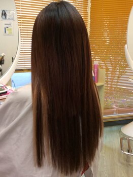 沙羅ヘアー(HAIR)の写真/憧れのstyleへ◇チュラルな付け心地で馴染みも良いからアレンジも自由に楽しめる☆［シールエクステ］