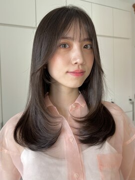 ロンドアンメゾン 原宿(Lond un Maison.) 髪質改善◎艶ロング×レイヤーカット/オリーブベージュ[原宿]