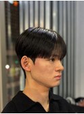 韓国マッシュ/ダウンパーマ/シースルーマッシュ/韓国メンズヘア