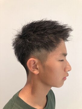 美容室アルベ(albe+m) ツーブロックショート