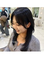 マージュ ギンザ(marju GINZA)&nbsp;＊ロングウルフ/ハッシュカット/暗髪
