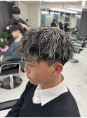 ニュアンスパーマ/曲がる縮毛矯正/メンズサロン/メンズ/眉毛