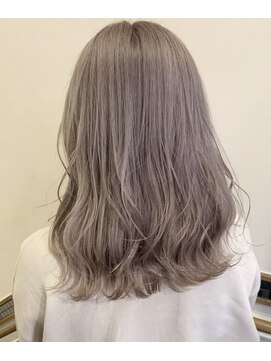 ボアップ 難波店(boappu) #グレージュカラー#カラー#ブリーチカラー#ケアブリーチ
