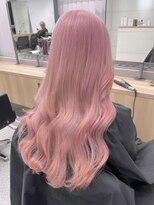 ペレ 渋谷(PELE)&nbsp;イメチェン/ホワイトブロンド/外ハネボブ/ワイドバング/渋谷