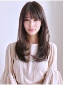 ☆ホワイトグレージュミニウルフデジタルパーマチェリーブラウン