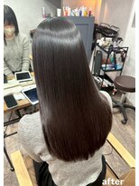 ティーヘア(t.hair)&nbsp;梅雨対策/髪質改善美髪縮毛矯正/似合わせカット絹髪ストレート