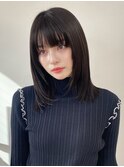 ハイレイヤー/ミディアム・ロング/20代/30代/顔周り・フェイス