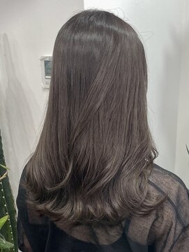 ノート(note) ☆透明感スモーキグレージュ髪質改善レイヤーカットブリーチなし