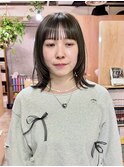 顔まわりレイヤーボブ