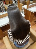 髪質改善トリートメント×ロングヘア