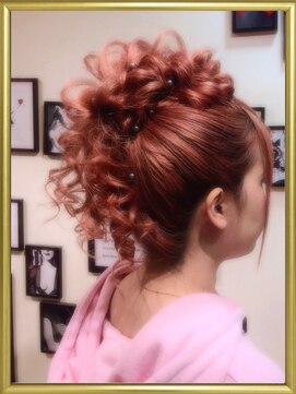 エヌ(N) モヒカン風アップ☆