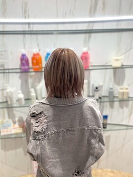 アース 土気あすみが丘店(HAIR&MAKE EARTH) ミルクティーウルフ