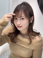 ロンドルピナス 小倉(Lond Lupinus)&nbsp;ミディアムレイヤーカット/似合わせカット/大人ガーリー/20代