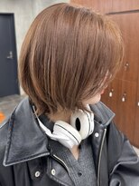 ニコ トウキョウ 渋谷(nico TOKYO)&nbsp;ミルクティーブラウンダブルカラーハイトーン韓国レイヤー