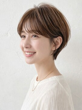 ノア 三宮店(NOA) 【NOA】くびれショート×透明感ブラウン