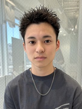 メゾンフォーメン(Maison for men) アクティブショート×ピンパーマ