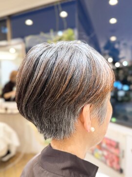 シュヴー 築地(CHEVEUX) ショート/ショートボブ/丸みショート/40代/50代/60代/