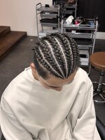 ヌーク 押上店(NooK)&nbsp;地毛コーンロウ/コーンロウ/特殊ヘア/メンズ