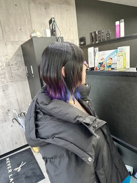 ネバーランド(NEVERLAND) ショート×デザインカラー