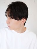 ナチュラルセンターパート/メンズヘアビジネス/メイキー本厚木