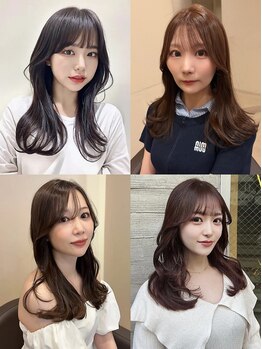 エリス ナンバ(Eliss Namba)の写真/《絶対盛れる》顔周りカット/レイヤーカット/ハッシュカット≫が得意♪肌盛れカラー/髪質改善ストレートも
