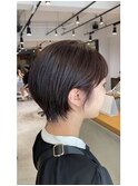 コンパクトショート【20代/イルミナカラー/縮毛矯正/髪質改善】
