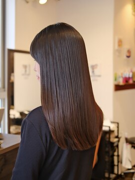 スーベニア(souvenir) 髪が硬く見える方へ、髪質改善ストレート/縮毛矯正
