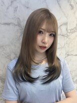 ラビスモア(Lovis moa) ラベンダーグレー/メルティカラー/似合わせカット/上尾/韓国