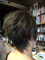 オーバーキャプテンネイキッド(OVER CAPTAIN NAKED)&nbsp;立体カラー☆ショートレイヤー