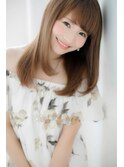 *LOREN*大人かわいいワンカールセミロング簡単スタイリング