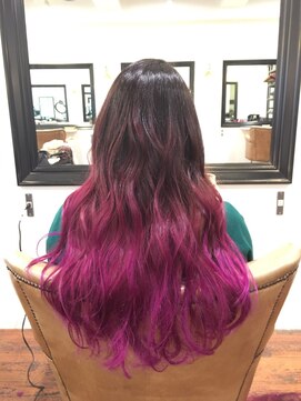 ミリム 栄矢場町店(MIRiM) 【MUSE】ピンクバイオレットグラデーションカラー