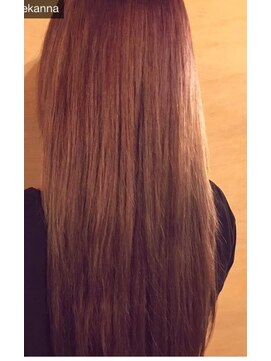 リコモ(Likkle More) ロング×パープルガーネット担当川端　【十条　美容室　リコモ】