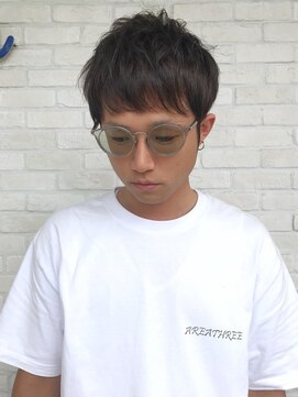 ラパンセ ブルー(LA PENSEE BLEU) 【LA PENSEE】好感度の良い無造作ソフトツーブロック ビジネス