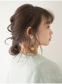 【SUN】フワッと後れ毛アレンジ*